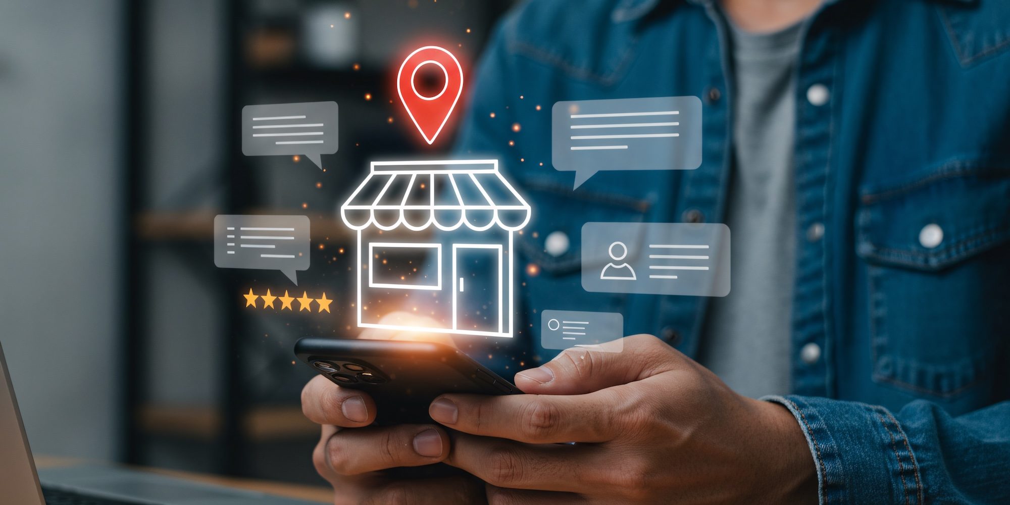 Local business reviews and customer feedback system on mobile device, showcasing star ratings for small businesses. Digital marketing, local SEO, and consumer experience in online business reviews Mastering Consumer Brand Hiring: Strategies for Attracting Top Talent
